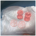 Shangjie oem joyas ins mode bijoux fleur irréguliers boucles d&#39;oreille de boucles d&#39;oreille intelligentes rose tulipes boucles d&#39;oreilles été acryliques boucles d&#39;oreilles